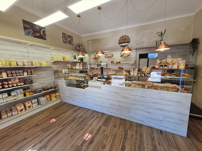arredo negozio alimentari panetteria gastronomia ticino svizzera