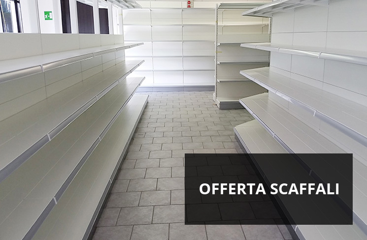 Offerte scaffali per negozi